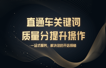 B176：20230407 直通车关键词质量分提升操作