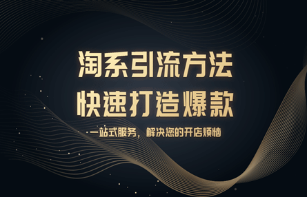 B219：20230801 淘系引流方法快速打造爆款