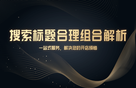 B304：20240424 搜索标题合理组合解析