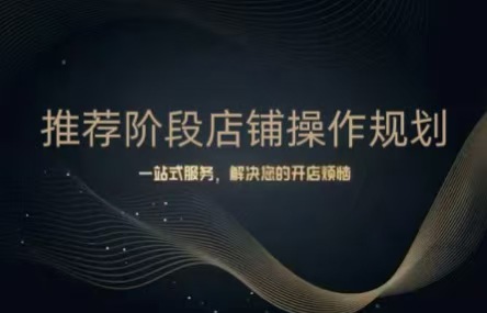 B440：20250317 推荐阶段店铺操作规划